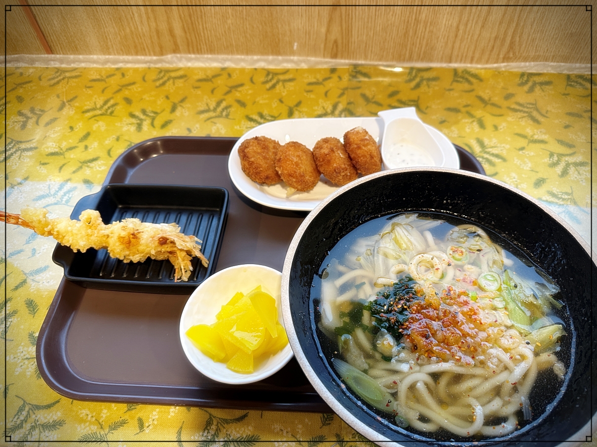 왕새우우동 고로케세트