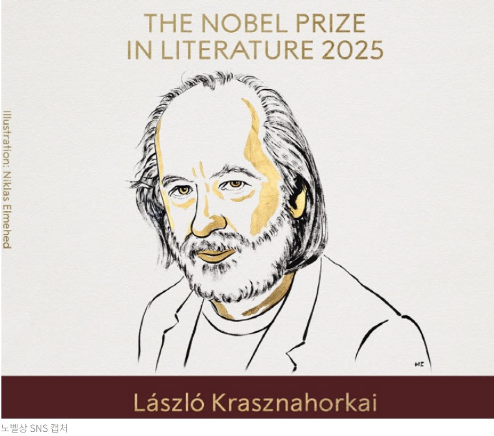 노벨문학상 크러스너호르커이 라슬로 수상