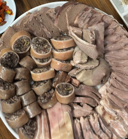 산수갑산 순대모듬 (대)