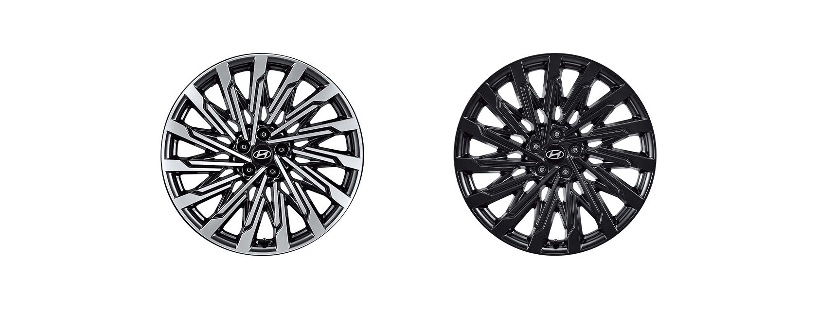 21인치 싼타페휠 2.5 터보 모델에서 선택가능