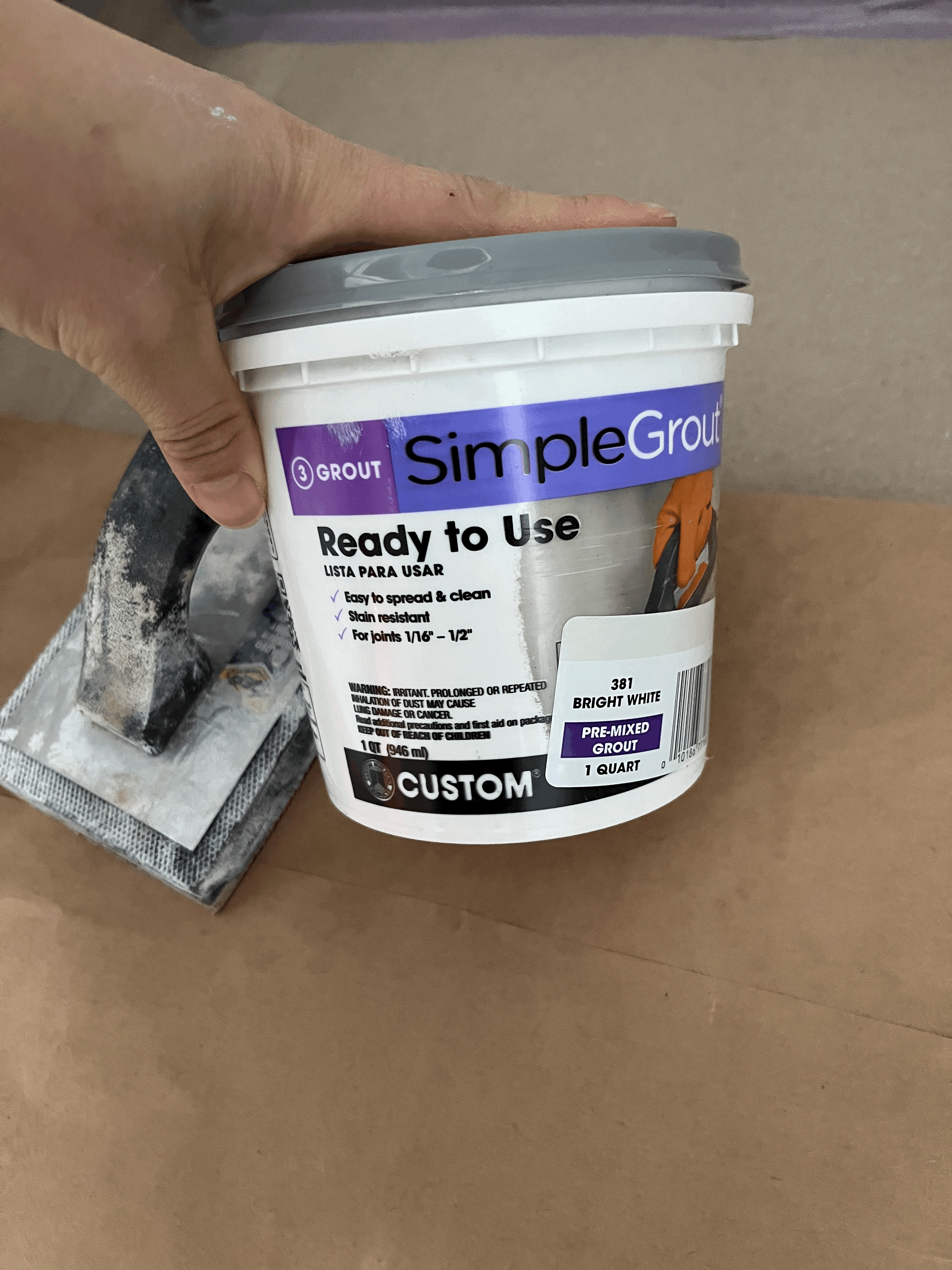 simple grout