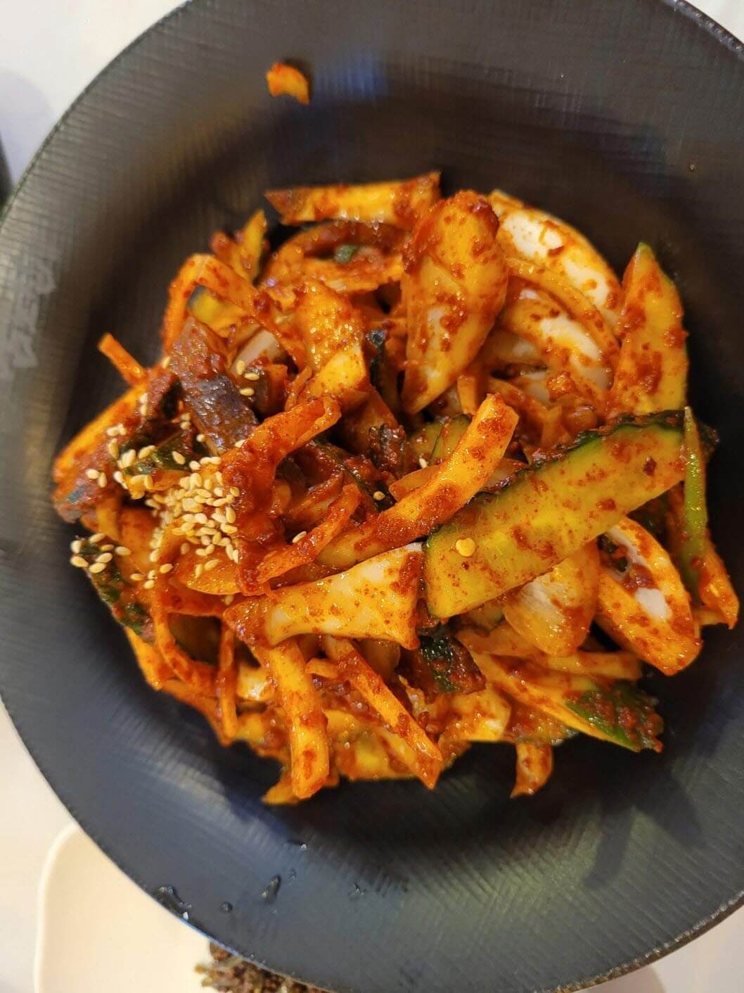 오징어무침 