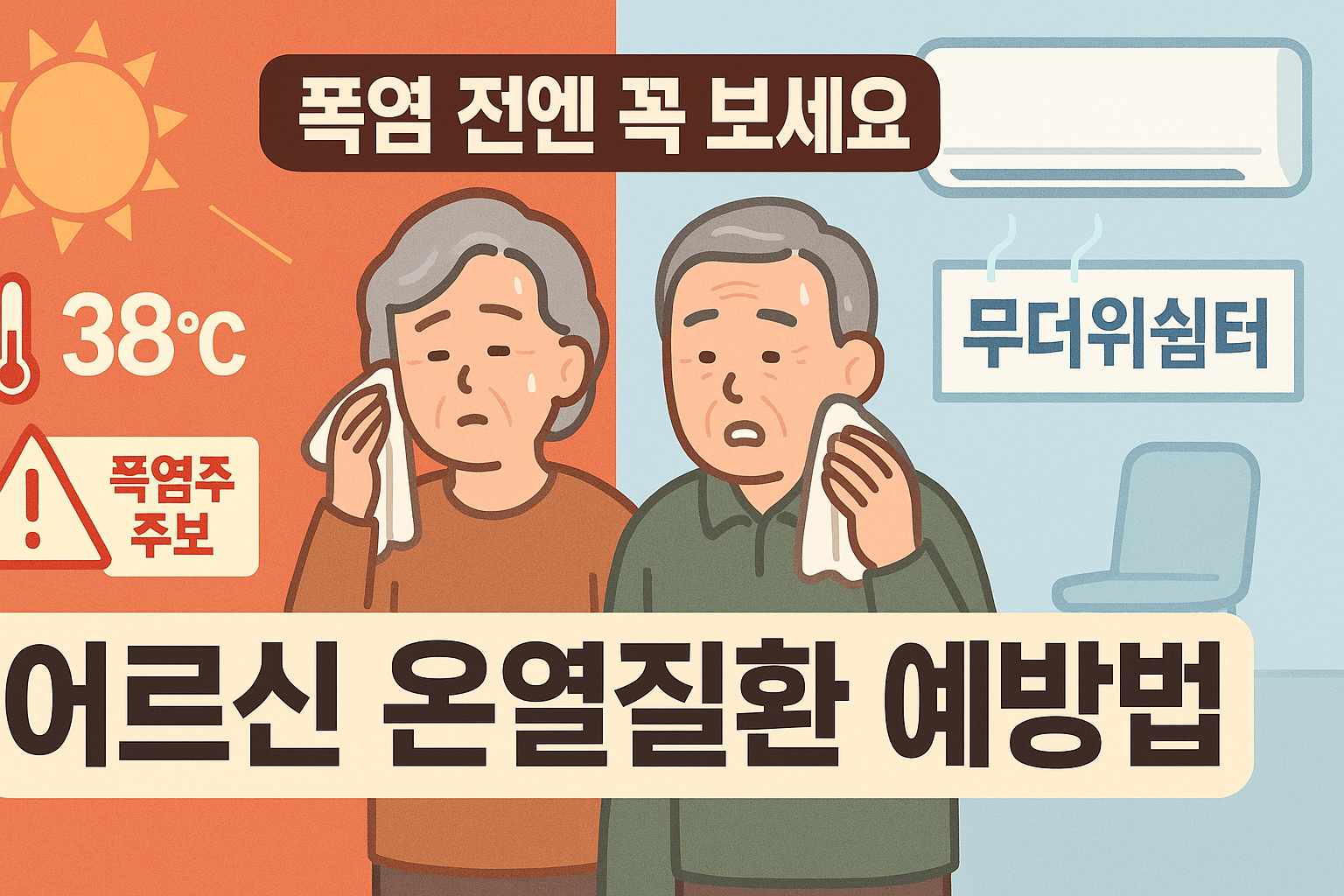 여름 온열질환 예방법 총정리