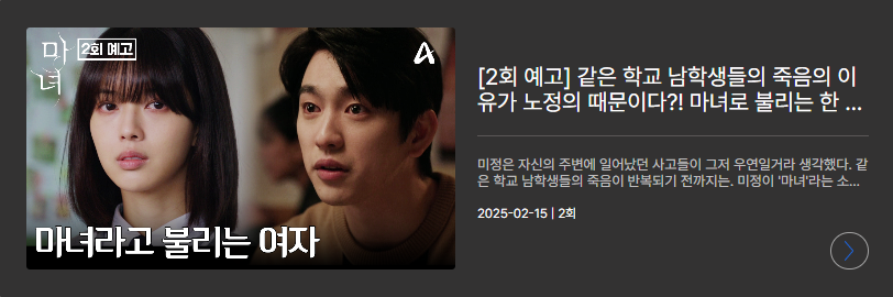 드라마 마녀