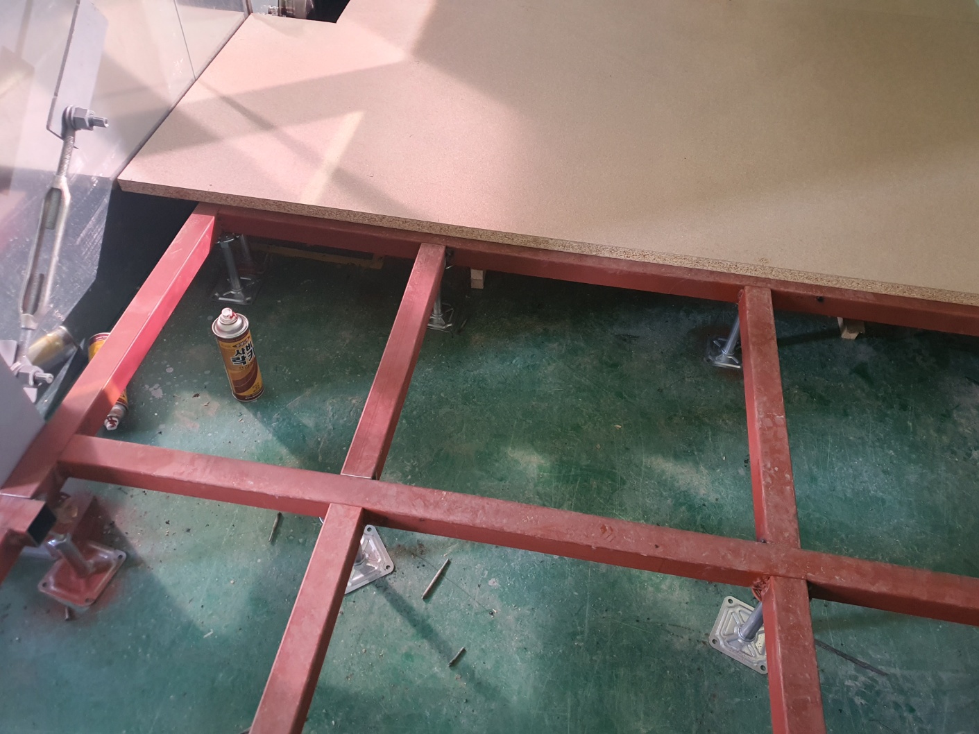 이중바닥 시공 사진