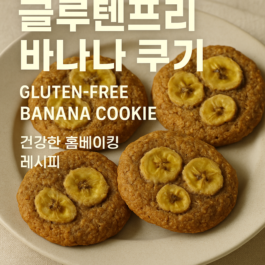 글루텐프리 바나나 쿠키