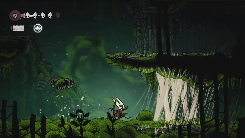 거미줄 관통하기