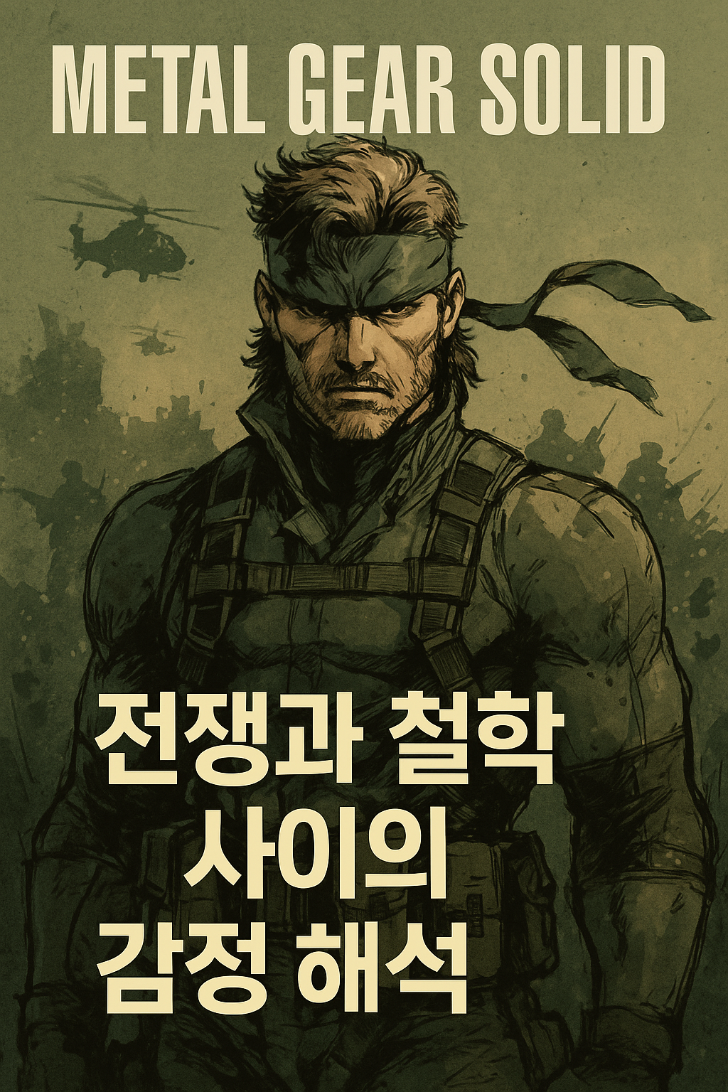 메탈기어 솔리드, 전쟁과 철학 사이의 감정 해석