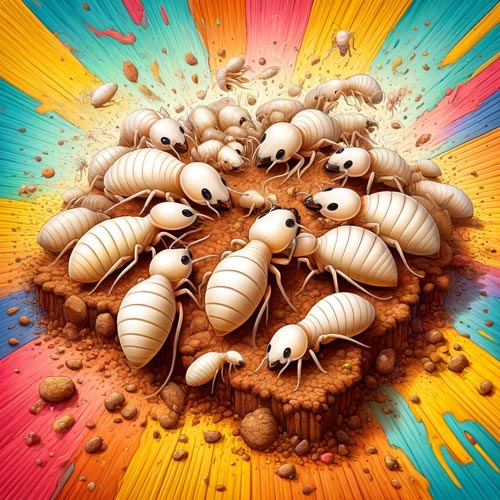 흰 개미 나오는 꿈 의미 해몽