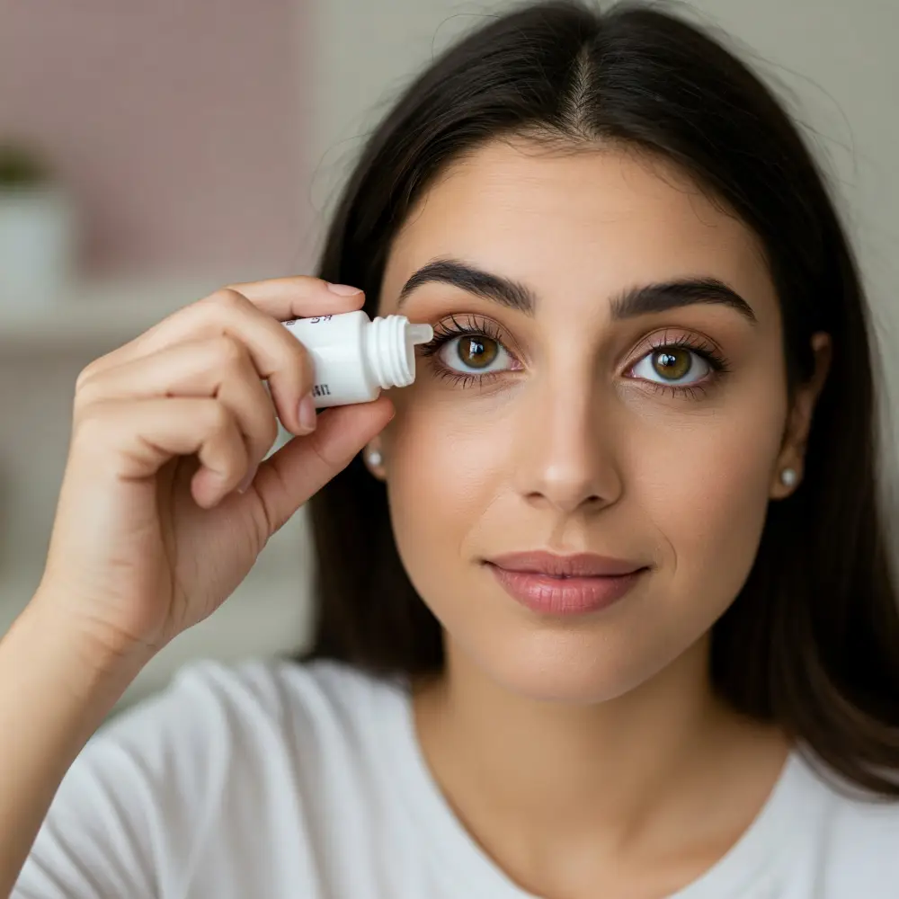 인공눈물-눈에-넣는장면