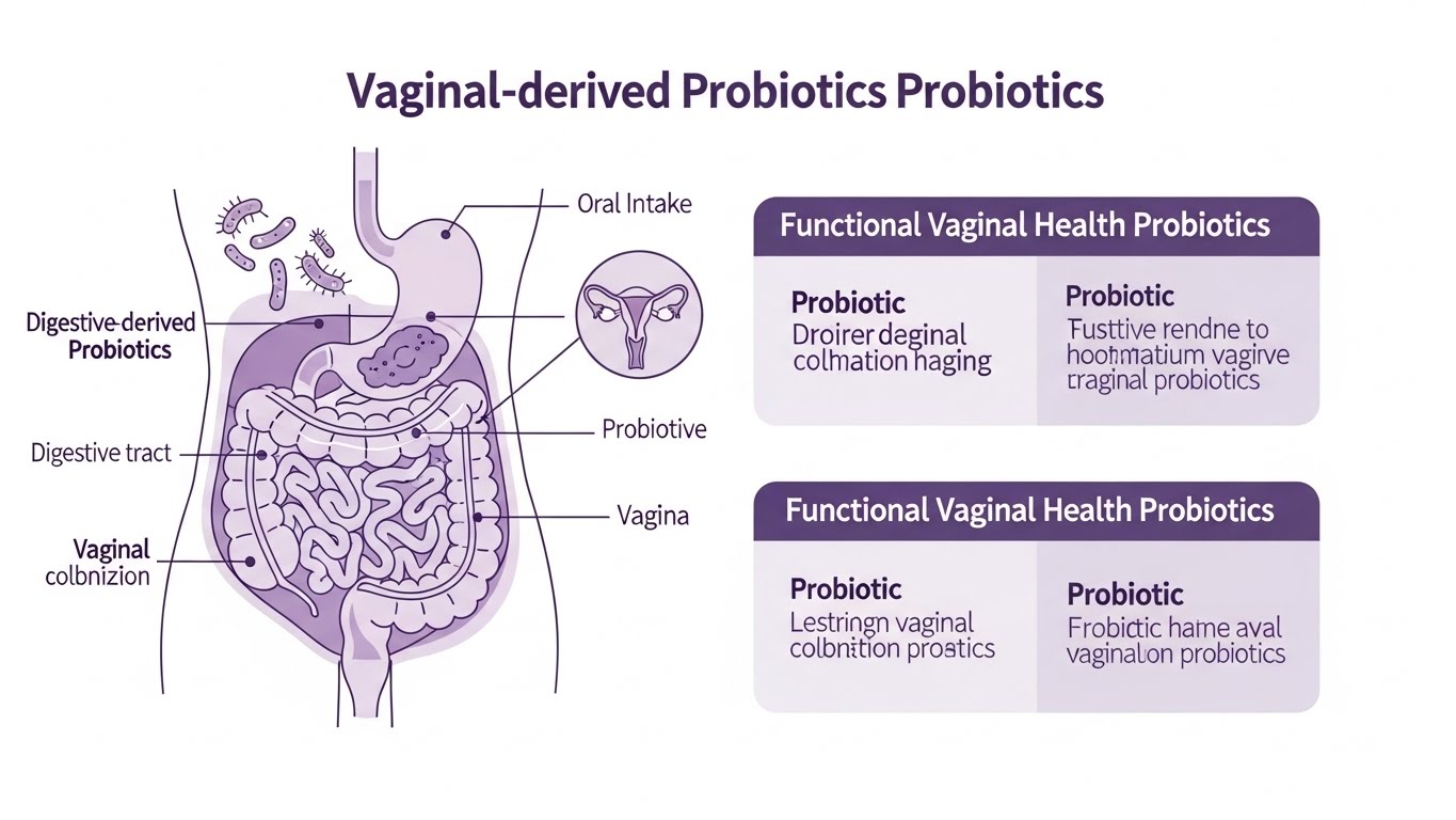 질 유래 유산균과 질 건강 기능성 유산균 차이 비교
