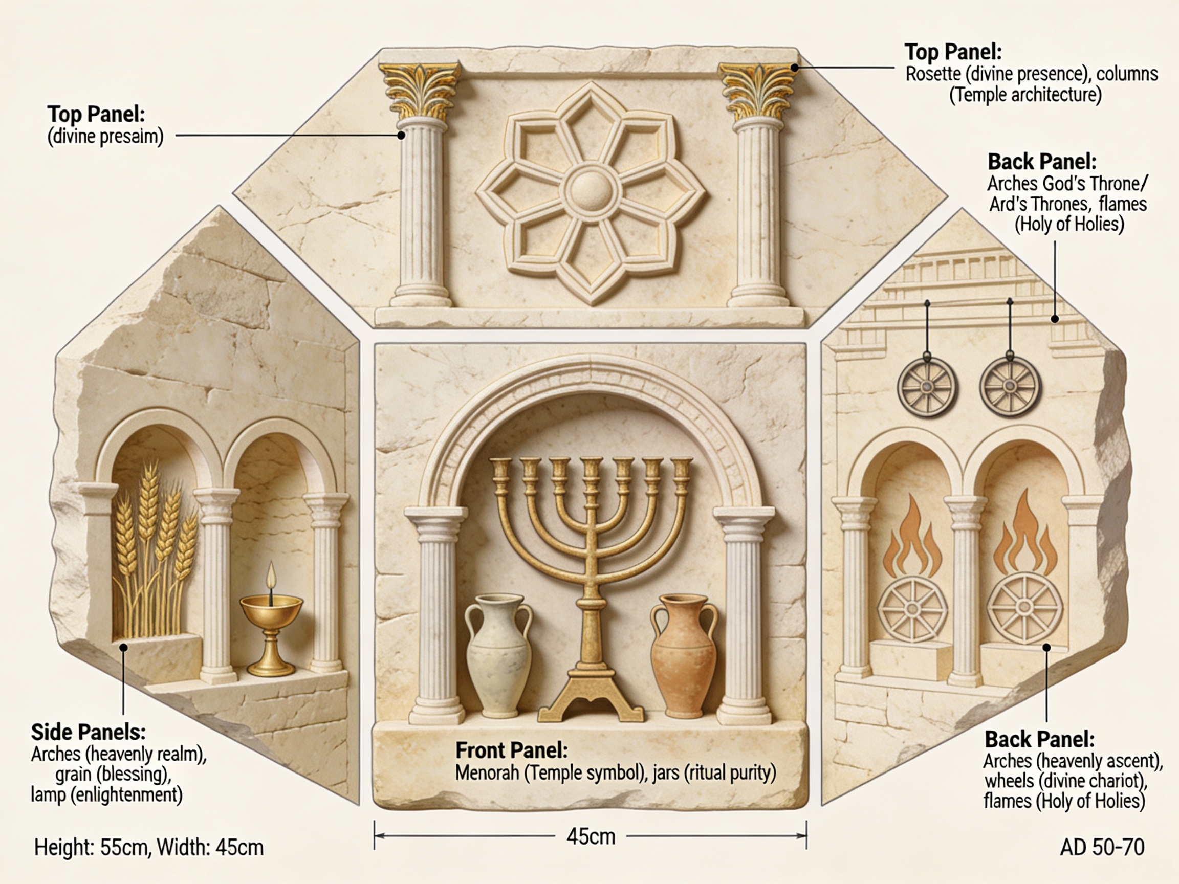 성전 입구에서 하나님 보좌까지의 영적 여정