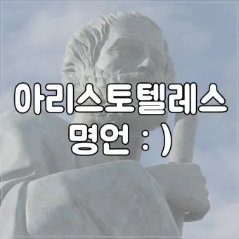 아리스토텔레스의 명언 인내는 쓰고 열매는 달다 실천적 의미_4