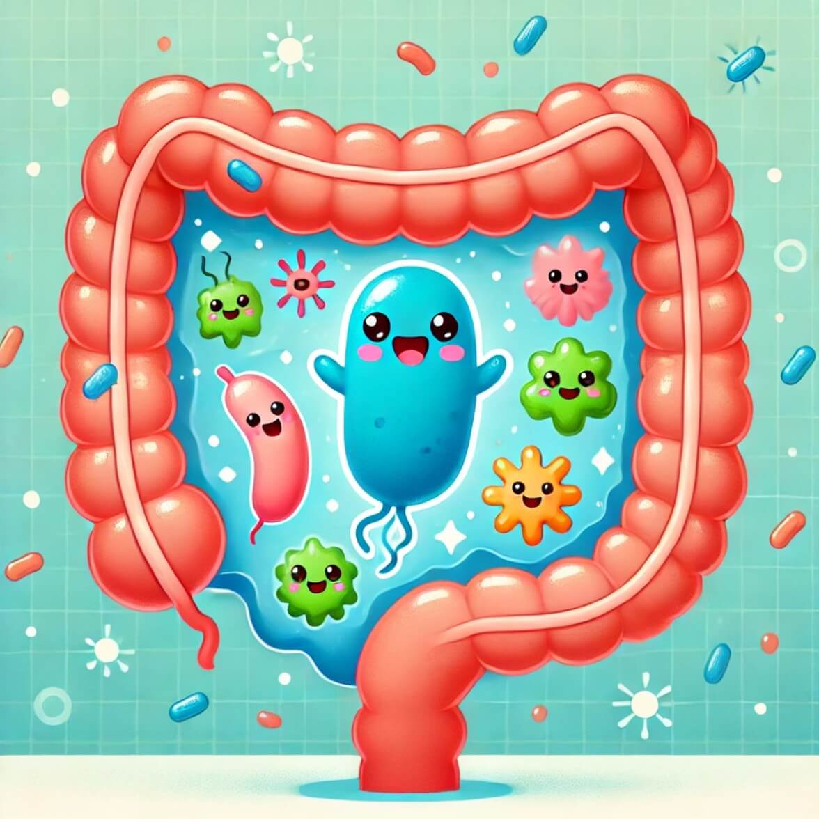 장내 유익균 관련 사진