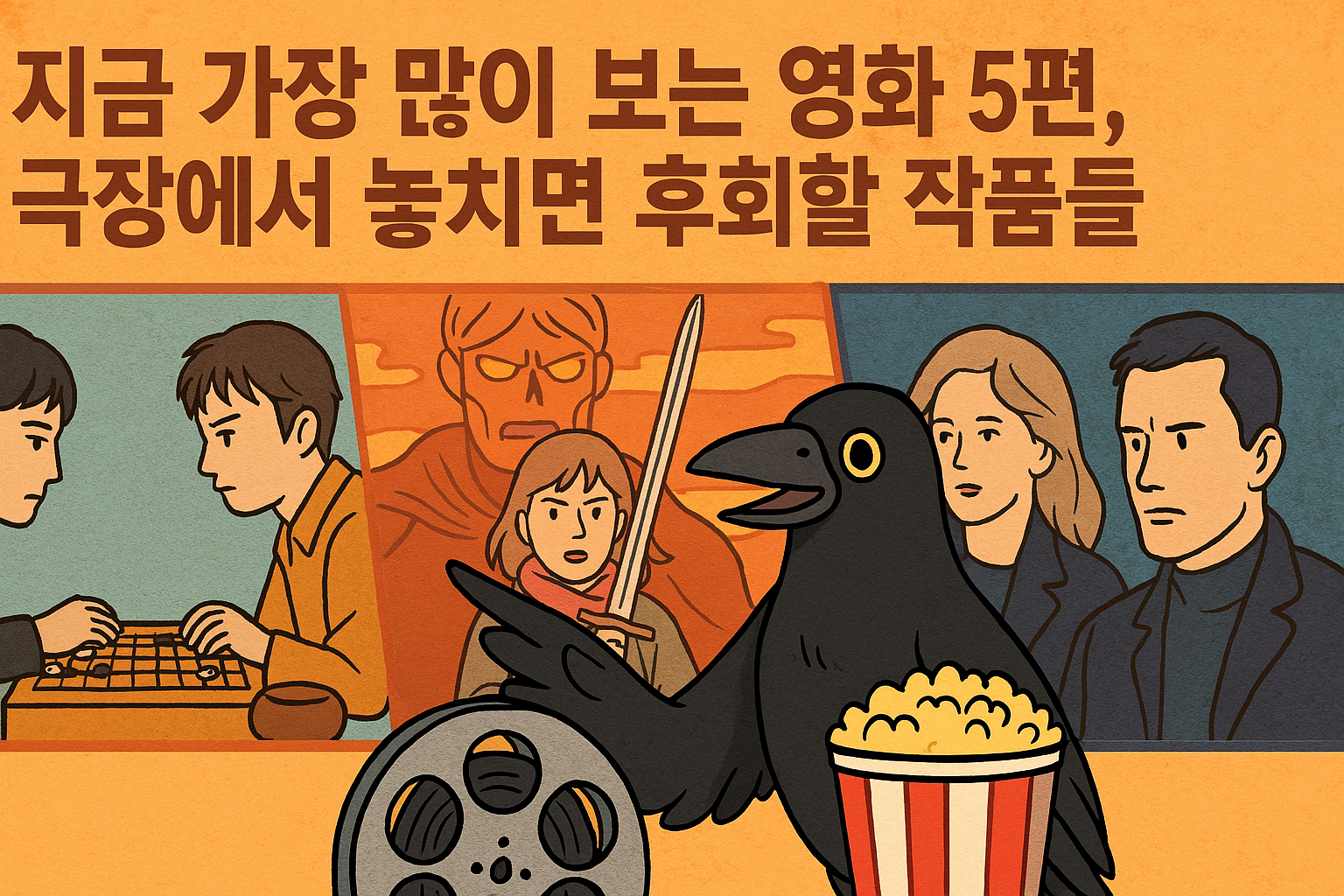 극장에서 놓치면 후회할 작품들