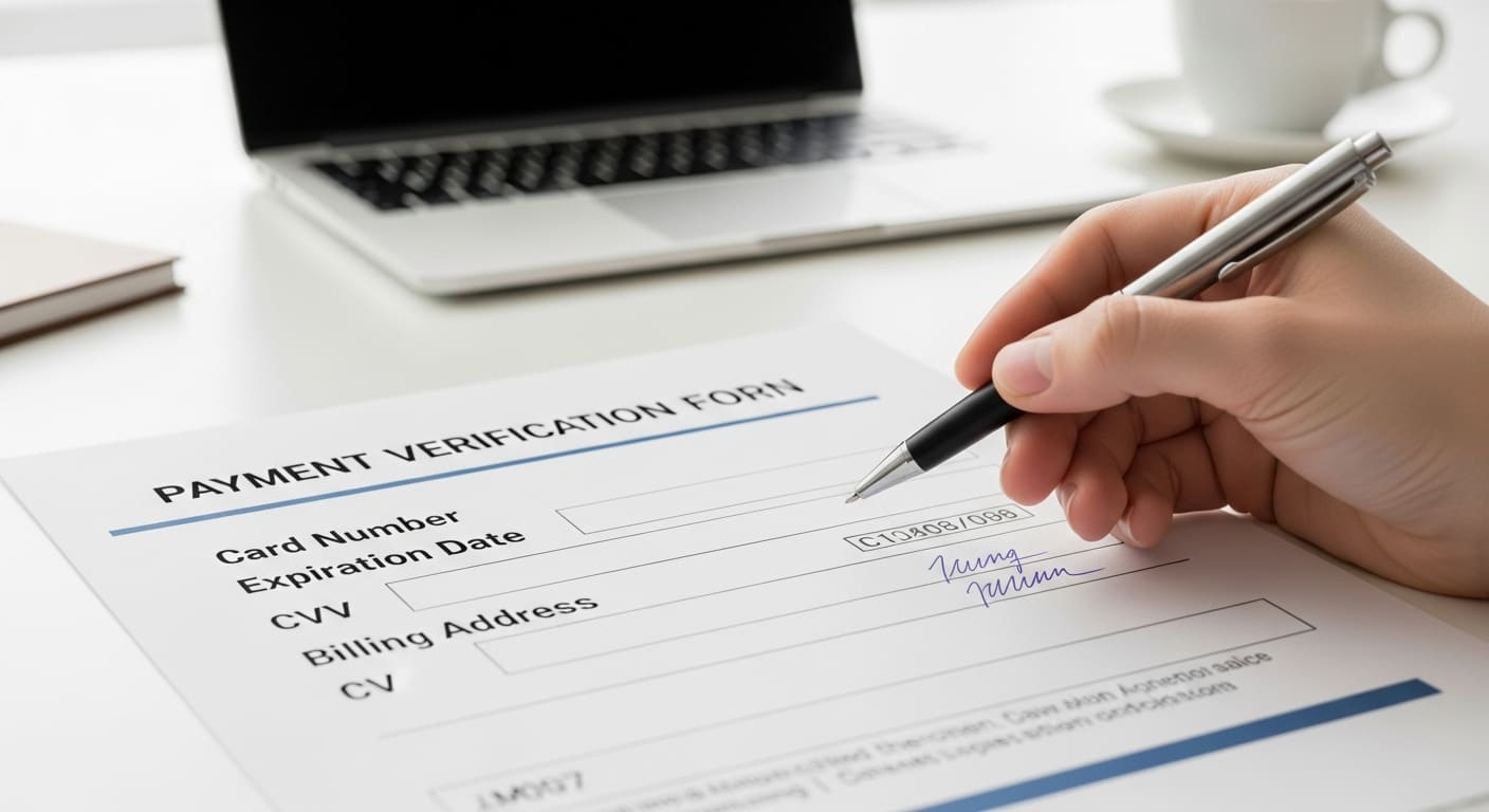 직장가입자 4대보험 완납증명서 신청서 서류 모습