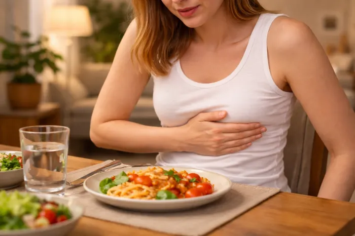 왼쪽 갈비뼈 아래 통증