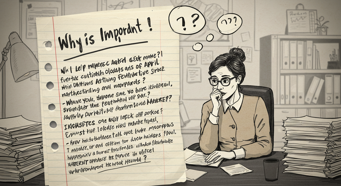 왜 4월이 중요해요?