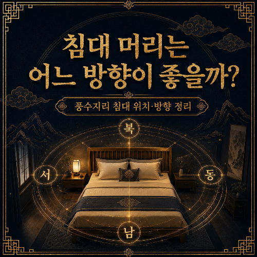 풍수지리_침대 위치·방향