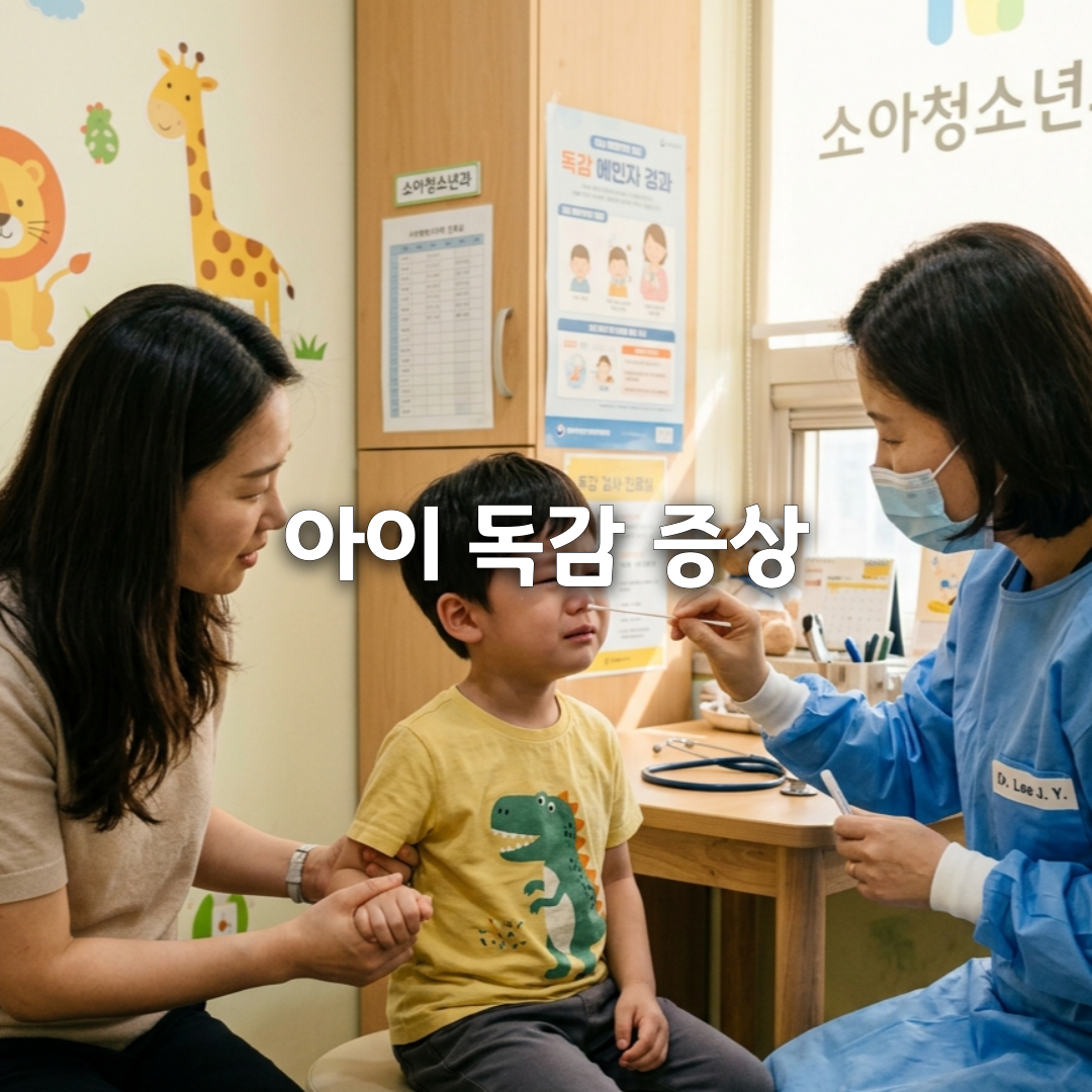 2026 유아독감 증상 총정리🤒 A형&middot;B형 차이부터 격리기간까지