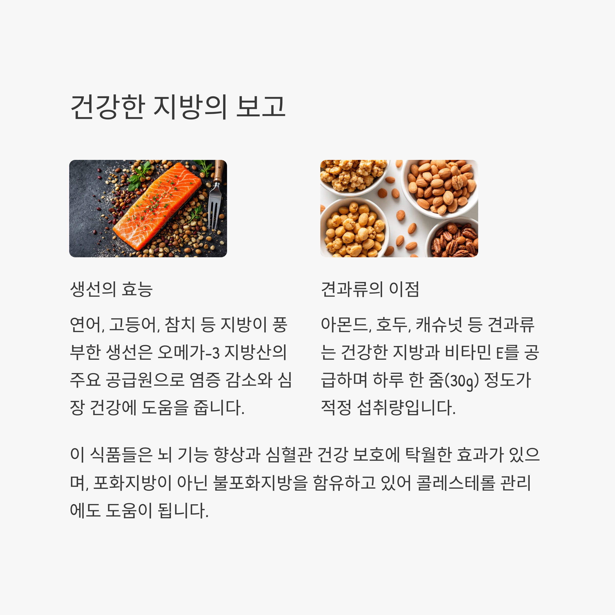 매일 먹으면 좋은 건강식품 BEST 10