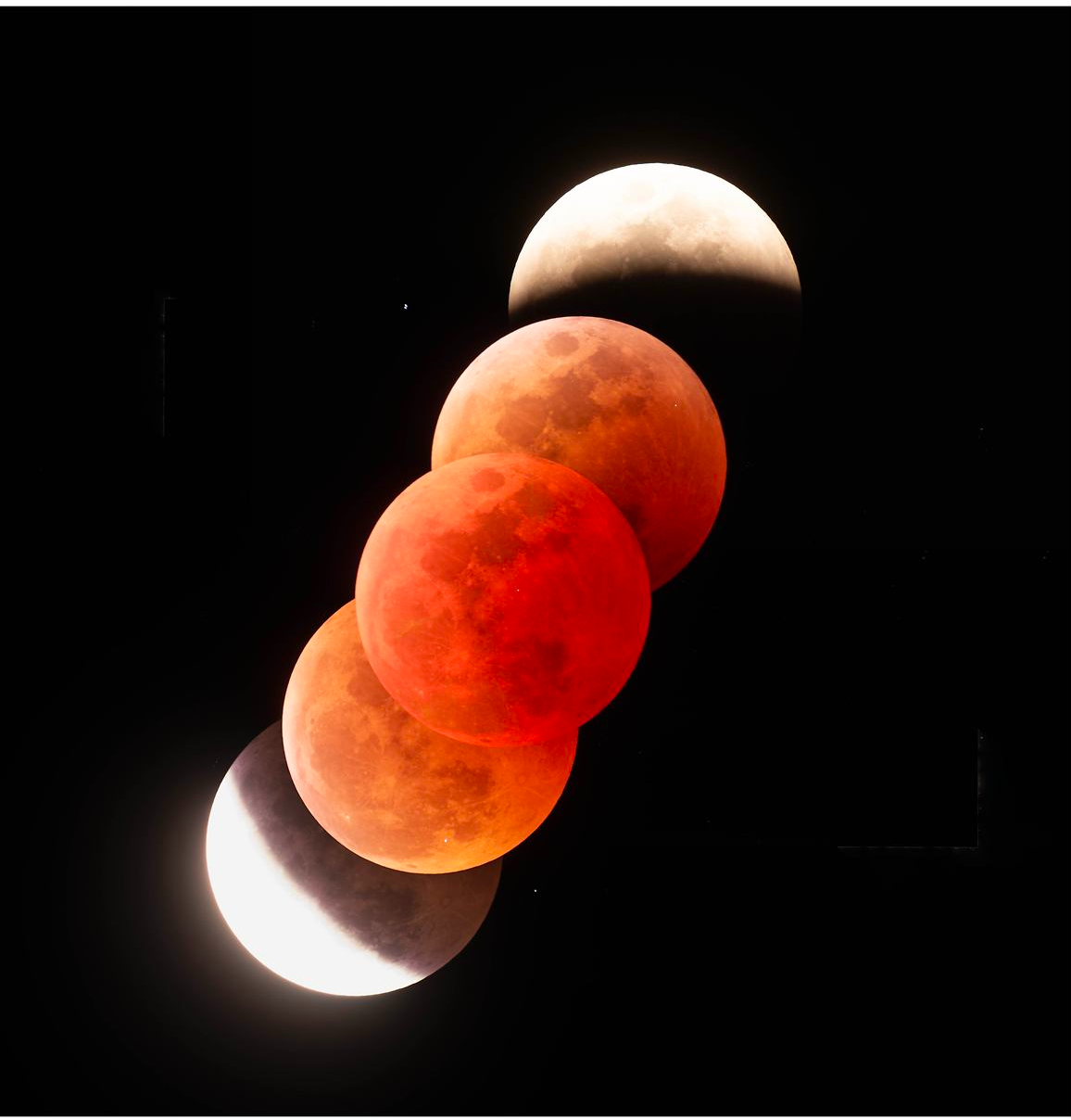 2025년 9월 8일 개기월식, 붉은 달의 밤