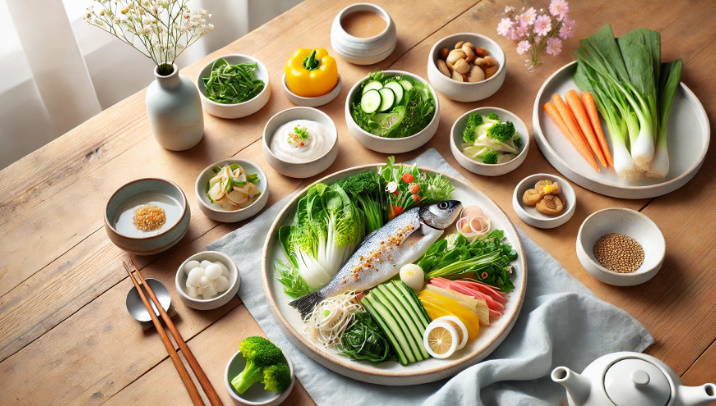 봄철 다이어트에 좋은 식단 관련 이미지