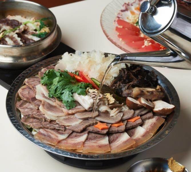 생방송오늘저녁 한우보양전골