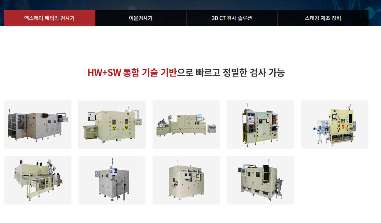 이노메트리 제품들