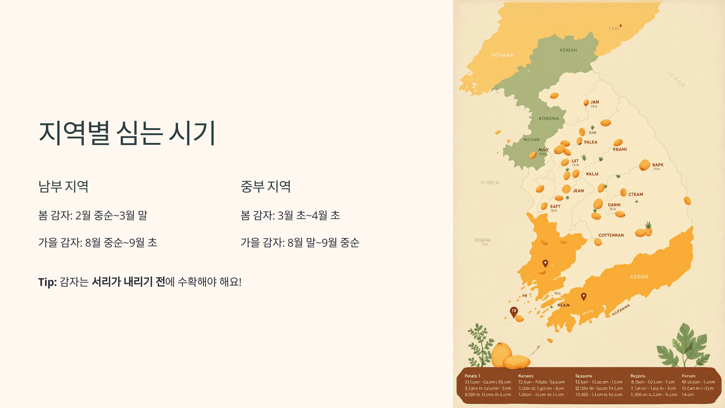 감자 사진입니다.