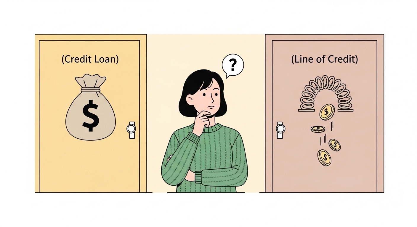 급전 필요할 때, '신용대출' vs '마이너스통장' 뭘 써야 이득일까 (팩트 비교 및 추천 상황)