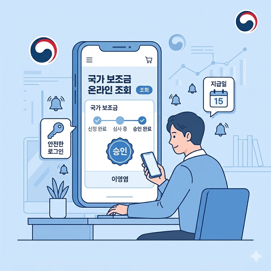 지원금 지급일 온라인 조회 방법