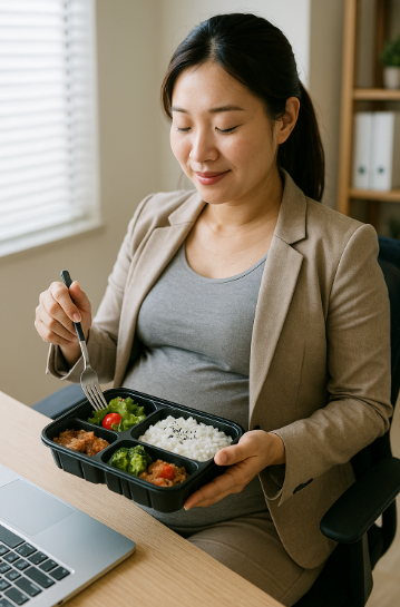 임산부 직장맘 식단 영양섭취