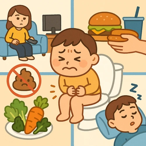 변비 활동량 감소