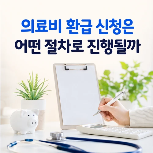 의료비 환급 신청은 어떤 절차로 진행될까