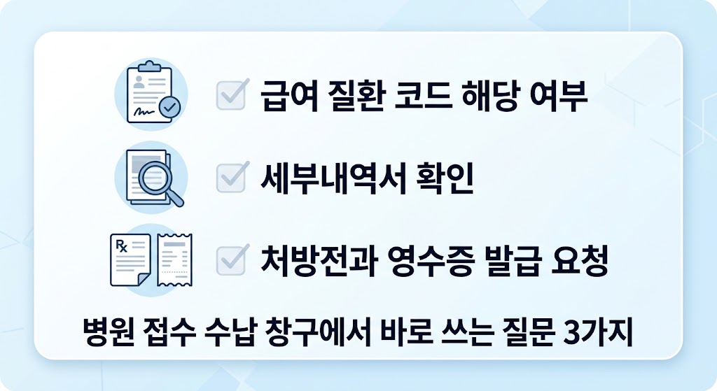단순 여드름(Acne)과 모낭염/주사비의 주요 증상, 건강보험 구분, 실비 청구 여부, 대표 질병코드를 비교한 카드형 표 형태의 인포그래픽