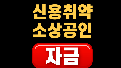 신용취약 소상공인 자금 신청 8월 짝수 홀수