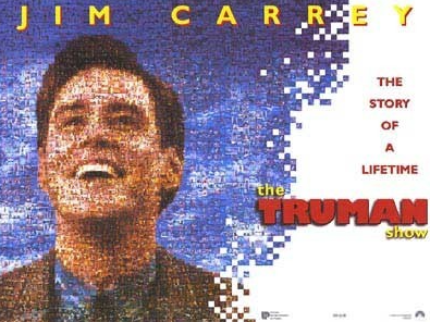 짐캐리가 웃고 있는모습