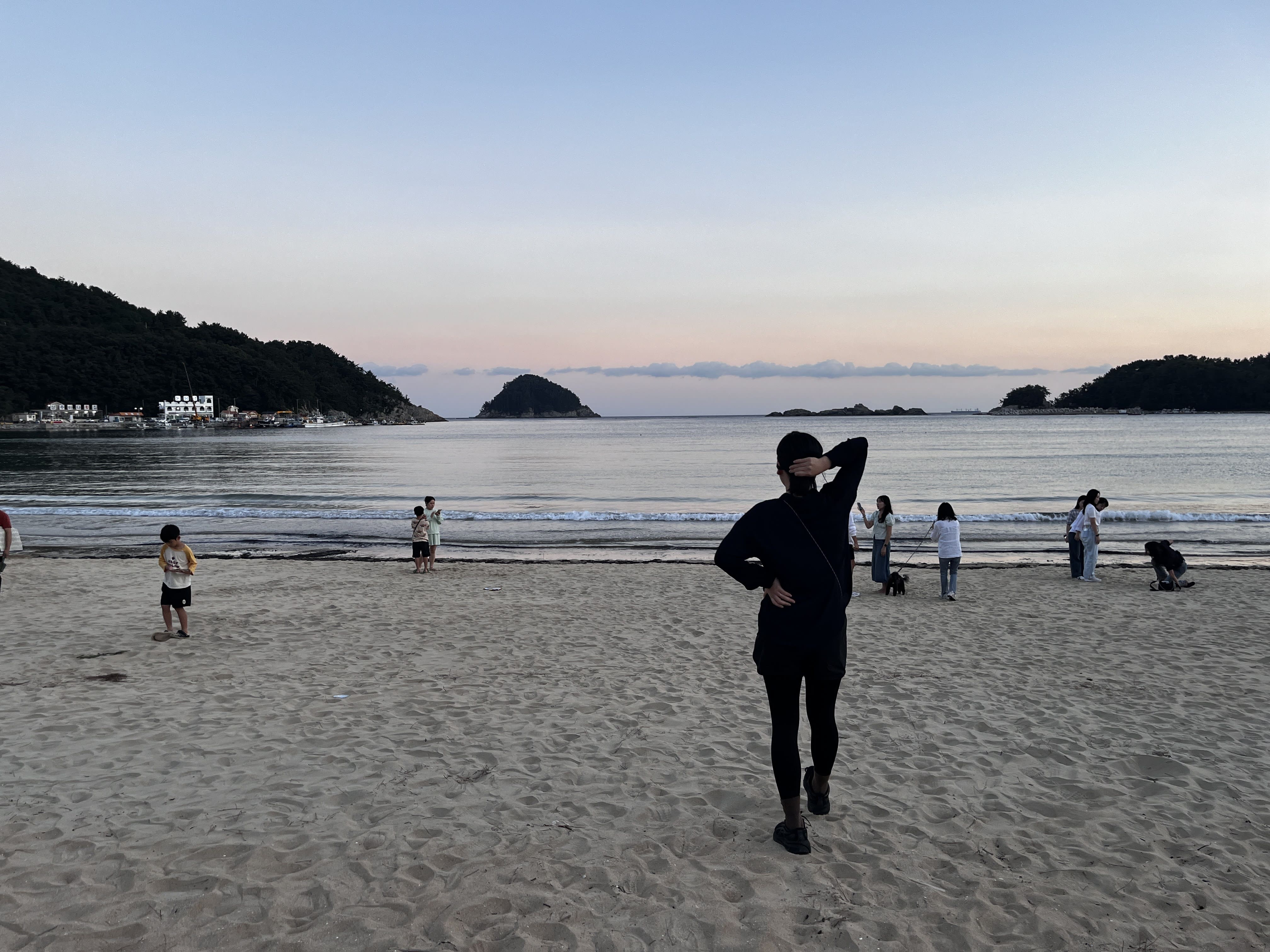 은모래 비치의 잔잔한 모습