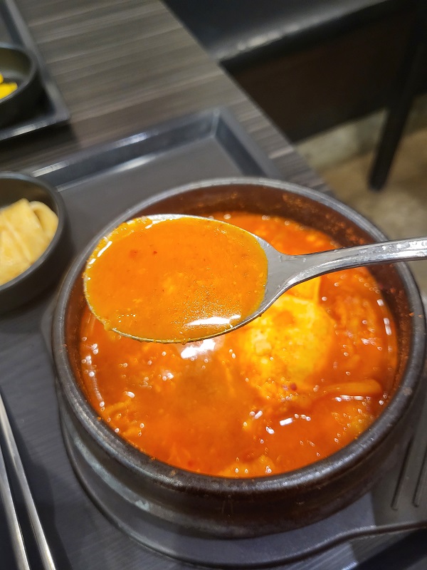 북촌순두부&amp;쭈꾸미 이마트 광교점 김치순두부 가마솥밥