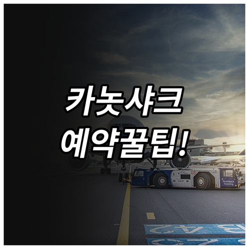 카놋샤크 항공 연락처 예약 변경 및 ..