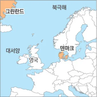 그린란드 지도 위치 인구 면적 덴마크 여행_5