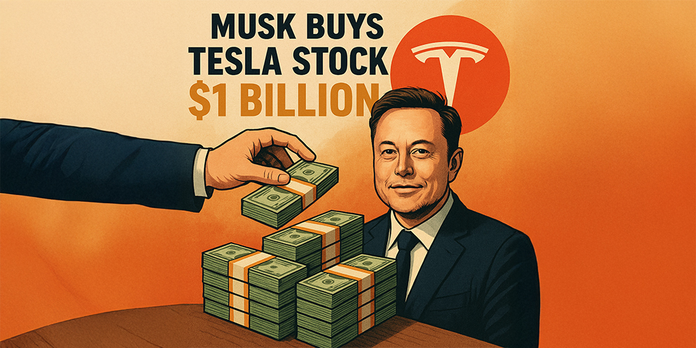 테슬라 주식을 사들인 머스크