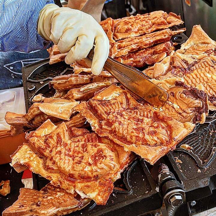 생방송오늘저녁 종로 광장시장 웨이팅은 기본 줄 서는 맛집 팥 크림치즈 고구마 피자 붕어빵 맛집 추천
