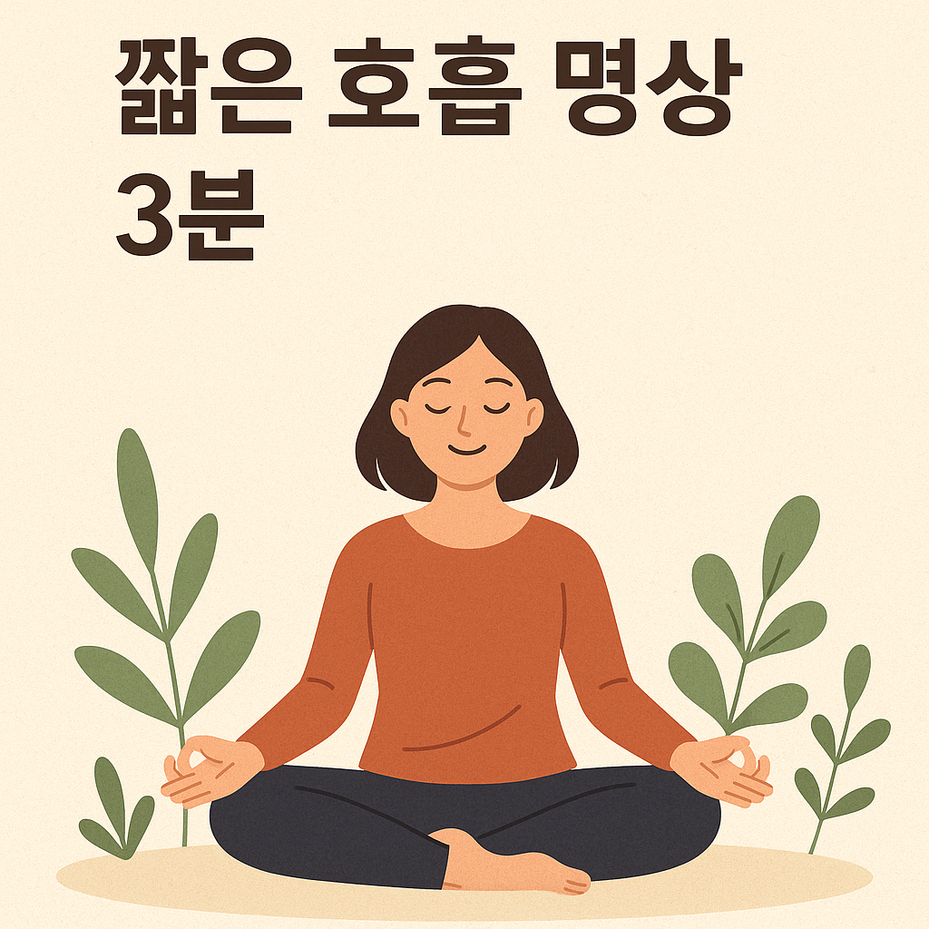 짧은 호흡 명상 3분