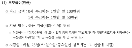 2025년 부모급여 지원방식 완전비교 : 장단점과 활용법까지