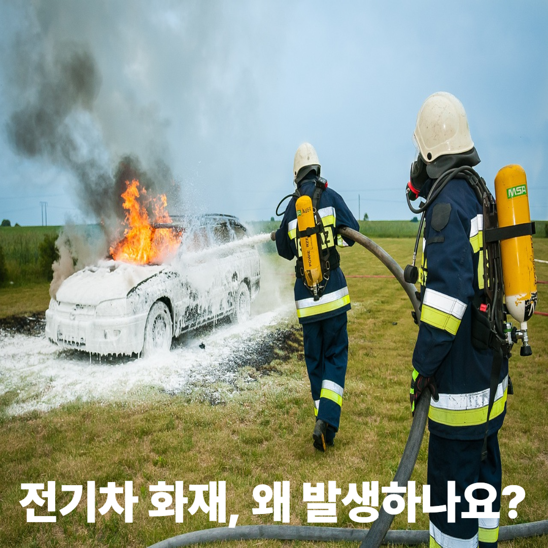 차량 화재 사진
