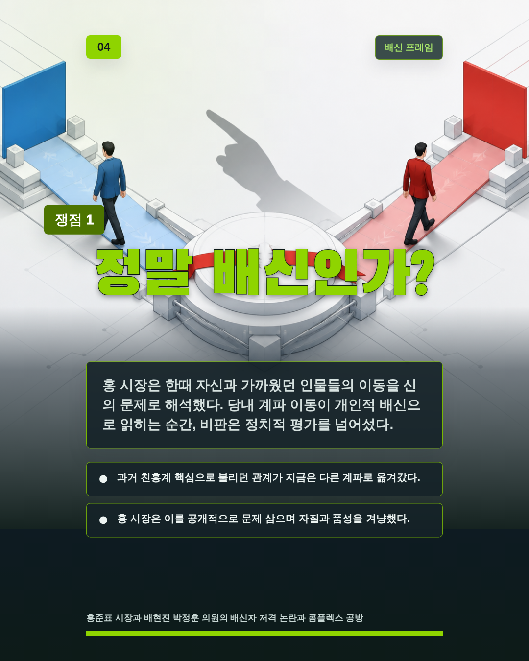 정말 배신인가?