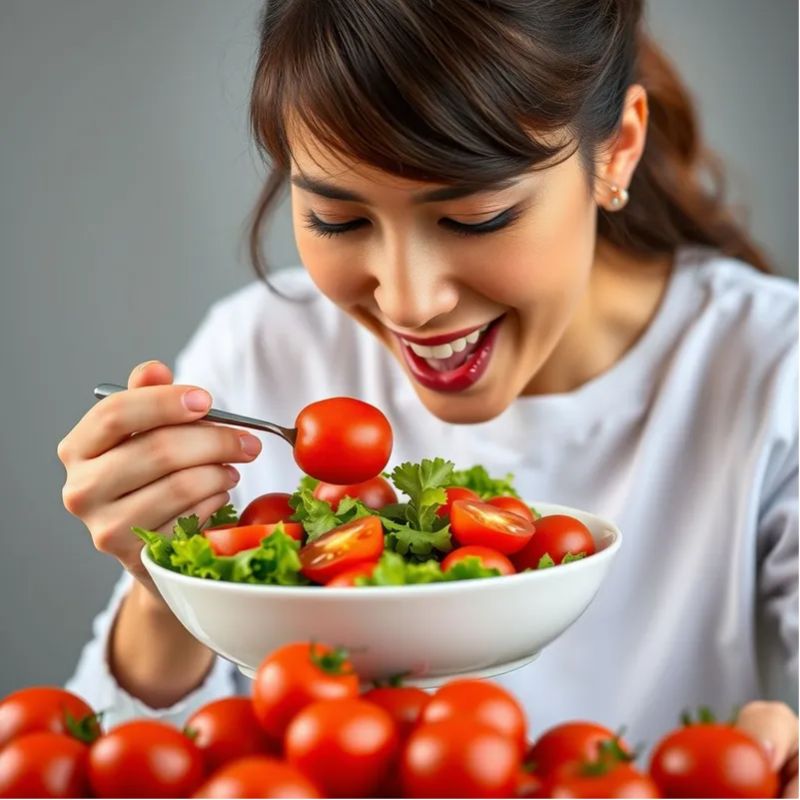 다이어트할 때는 어떤 토마토가 더 좋을까요?