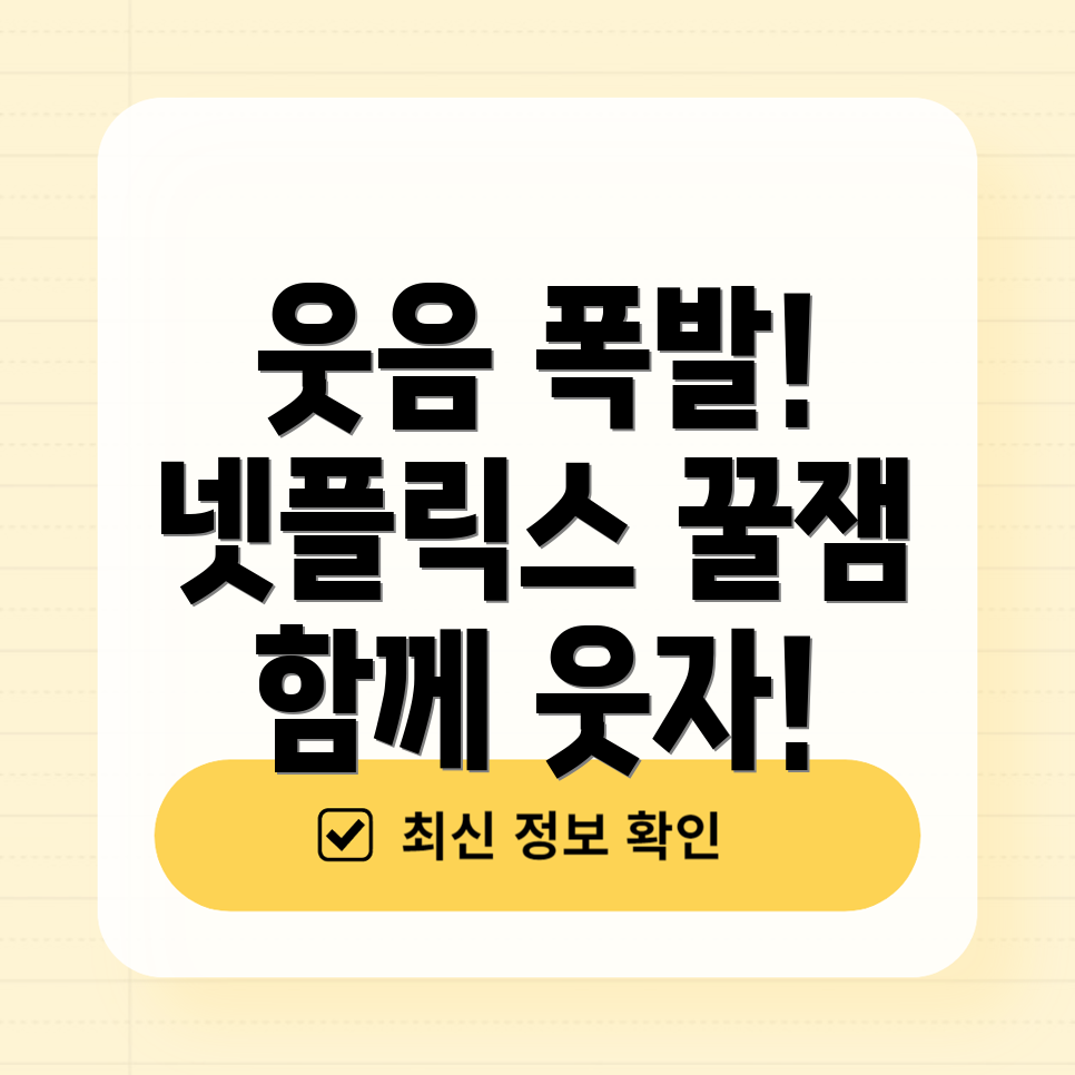 넷플릭스 코미디